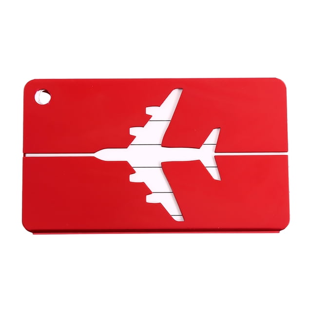 Etiquetas de dirección, 2 piezas, nuevas etiquetas de aluminio para equipaje de viaje, etiquetas para equipaje probadas y confiables