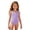 X364 Purple, variant on Bysome Toddler Kids Girls Swimsuits Solid Color Sleeveless Crew Neck Swimsuits Summer Lightweight Toddler Kids Girls Swim Wear Size 3-4 Years Purple