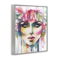thumbnail image 2 of Stupell Industries Bohemian Abstract Female Floral Crown Portrait Gray Framed Giclee Art, 11 x 14, by Elisaveta Stoilova, 2 of 7