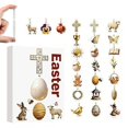 thumbnail image 1 of Easter Advent Calendar 2026-24 Days Surprises Countdown Calendar For Kids, Pre-filled Easter 2D Egg Toy & Set, 1 of 8