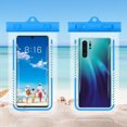 thumbnail image 6 of Universal Phone Pouch IPX8 Phone Case For Beach Underwater Cellphone Dry Bag With Lanyard Fits All Phones Up To 7.2IN, 6 of 8