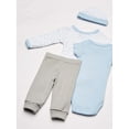 thumbnail image 5 of Luvable Friends Baby Boy Cotton Preemie Layette Set, Boy Cloud, Preemie, 5 of 5