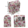 thumbnail image 4 of Watercolor Flower Stand Mixer Cover, Victorian Floral Pattern Painting Style Print with Peonies Roses, Kitchen Appliance Organizer Bag Cover with Pockets, 5 Quarts, White Pink Blush, by Ambesonne, 4 of 4
