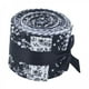 thumbnail image 1 of 2 X 20 Piezas De 2,4 Pulgadas De Rollo De Gelatina Floral De Algodón Para Manualidades, Enrollable Para Coser, Bricolaje, Negro, 1 of 8