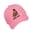 Pink, variant on Cartoon Monkey Print Baseball Cap For Men Women Soft Cotton Adjustable Dad Hat With Fun Cartoon Design for Daily Wear