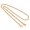 Gold, variant on 1928 Jewelry Classy Link Face Mask Chain Holder 22 Inch