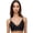 GM BLACK, variant on . Juniors' Lace Triangle Strappy Racerback Pullover Bralette , Sizes S - 3X