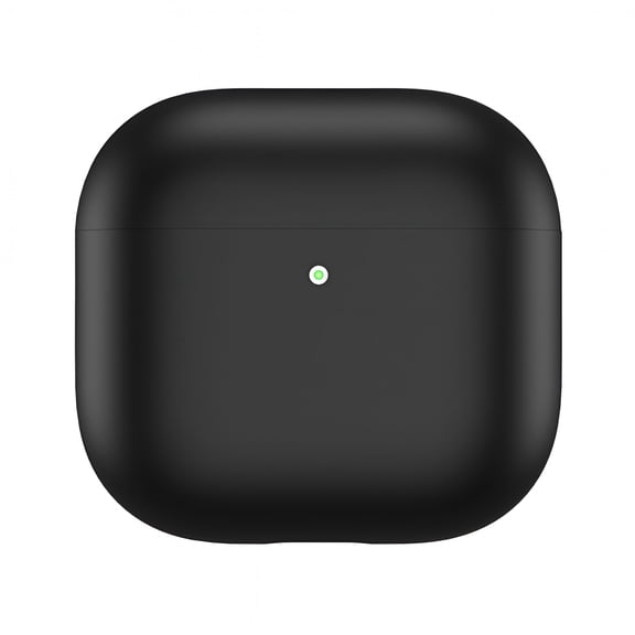 GJX 2026 New Silicone Case for Airpods 4()For Travel,Work,Gym,Home Earphone Cover Protective Case Skin(Black)