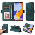 thumbnail image 5 of Funda GANGXUN para Xiaomi Redmi Note 12 Pro 4G con diseño acolchado elegante, cuero PU, protección total y ajuste preciso, 5 of 5
