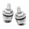 thumbnail image 2 of Tornillos de Amortiguador de Horquilla Delantera Sharpla Aleación de aluminio Plata, 2 of 8