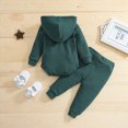 thumbnail image 4 of Newborn Baby Boy Clothes Fall Winter Outfits Infant Long Sleeve Hooded Rompers Jogger Pants Sets Kaprioy Boy Suit, 4 of 8
