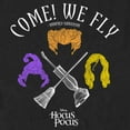 thumbnail image 2 of Men's Hocus Pocus Come We Fly Graphic Tee Black Medium, 2 of 5