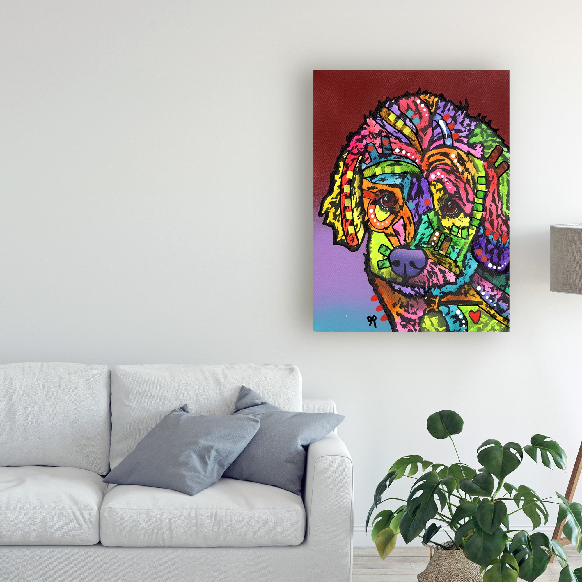 Trademark Fine Art 'Riley 2' Canvas Art by Dean Russo
