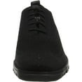 thumbnail image 2 of Cole Haan Zerogrand Stitchlite Oxfords Black Knit/Black Lace Up Knit Sneakers (9.5, Black Knit/Black), 2 of 6