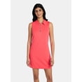 thumbnail image 5 of Birdie Bound Women's Karina Sleeveless Polo Dress with Body Liner, Sizes XS-XXL, 5 of 5