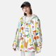 thumbnail image 3 of Balery Summer Animal Sudadera ligera de manga larga con capucha y protección solar UPF 50+ para hombre y mujer, ideal para pesca y running-Small, 3 of 7