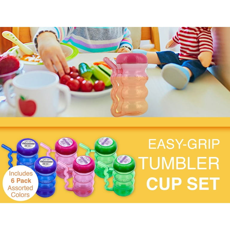 Arrow Home Products Sip-A-Mug, 14oz, 6pk - Easy to Grip Plastic Kid's Cup  Where the Handle is the St…See more Arrow Home Products Sip-A-Mug, 14oz,  6pk