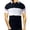 Navy, variant on Caual Tee for Men Soild Button Turn Down Short Sleeve Fashion Mens formal Shirts,Grey,2XL