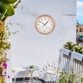 thumbnail image 3 of Outdoor Arab Digital Clock Wall Hanging Hygrometer Clock Outdoor Wall Decoration, 3 of 8