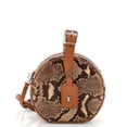 thumbnail image 1 of Pre-Owned Petite Boite Chapeau Bag Leather and Python By Rebag, 1 of 7