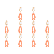 thumbnail image 1 of Clip Guante para Exteriores Seguridad Multiusos Laboral () Naranja, 1 of 4