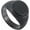 Black Black, variant on Men's Vintage Simple Round Stone Dotted Pattern Ring, Stainless Steel Gothic Punk Style Band, Party Concert Everyday Style