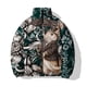 thumbnail image 3 of Chaquetas de algodón con estampado de conejo personalizado y lindo para hombre, ropa moderna y cómoda para hombre, parkas deportivas de ocio para hombre, 3 of 5