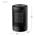 thumbnail image 5 of Kit 2 Calentadores Aire Calefactor Ventilador Ceramico, 5 of 5