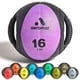 thumbnail image 1 of Balón medicinal Aeromat Dual Grip Power 7,26 kg/9 cm, negro/verde, 1 of 8