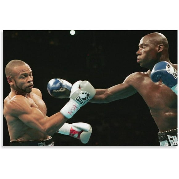 PPHAOSHO Roy Jones Jr Boxing Player Poster frameless Painting Canvas Wall Posters Art Picture Print Modern Home Decor 24x36inch