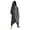 Grey, variant on LEEy-world Full Zipper Hoodies For Men Hoodies For Men Heavyweight Sweatshirt - Full Zip Up Thick Sherpa Lined Black,4XL