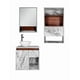 thumbnail image 1 of Combo Gabinete Para Baño DAMASCO Con Sobre WCY Botiquín., 1 of 6