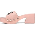 thumbnail image 2 of Sam Edelman Francina Pale Pink Platform Slip On Slide Mule Block Heeled Sandals (PALE PINK, 9), 2 of 4
