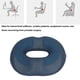 thumbnail image 4 of Asiento De Almohada De Gel De Espuma Viscoelástica, Cojín Con Capa De Gel Refrescante, Malla Transpirable, Para Pacientes Con Hemorroides, Pacientes Con Ciática, Madres Posparto, 4 of 7