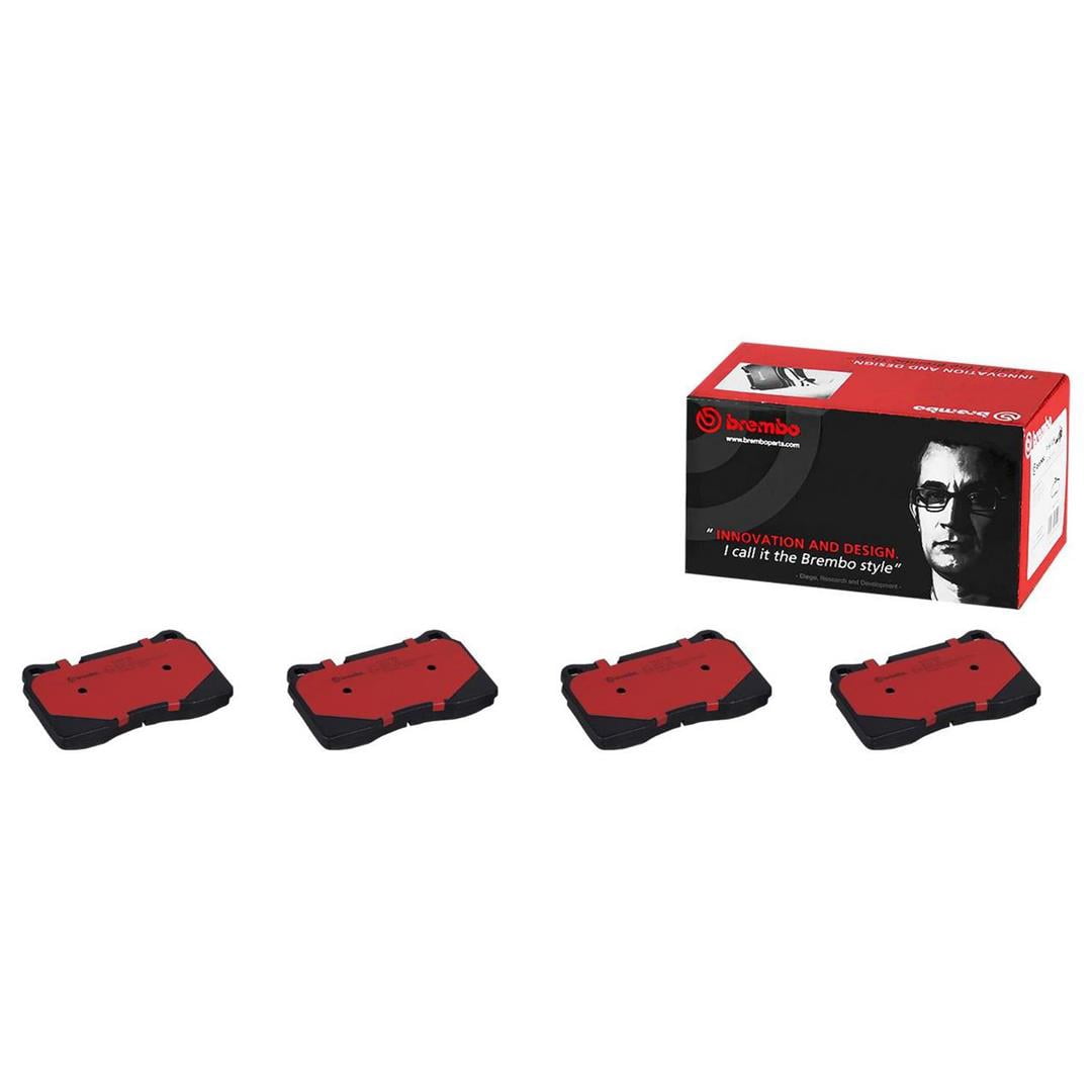 Brembo P44018N NAO BRAKE PADS Fits select: 2006-2009 LAND ROVER RANGE ROVER SPORT SUPERCHARGED, 2006-2009 LAND ROVER RANGE ROVER SUPERCHARGED