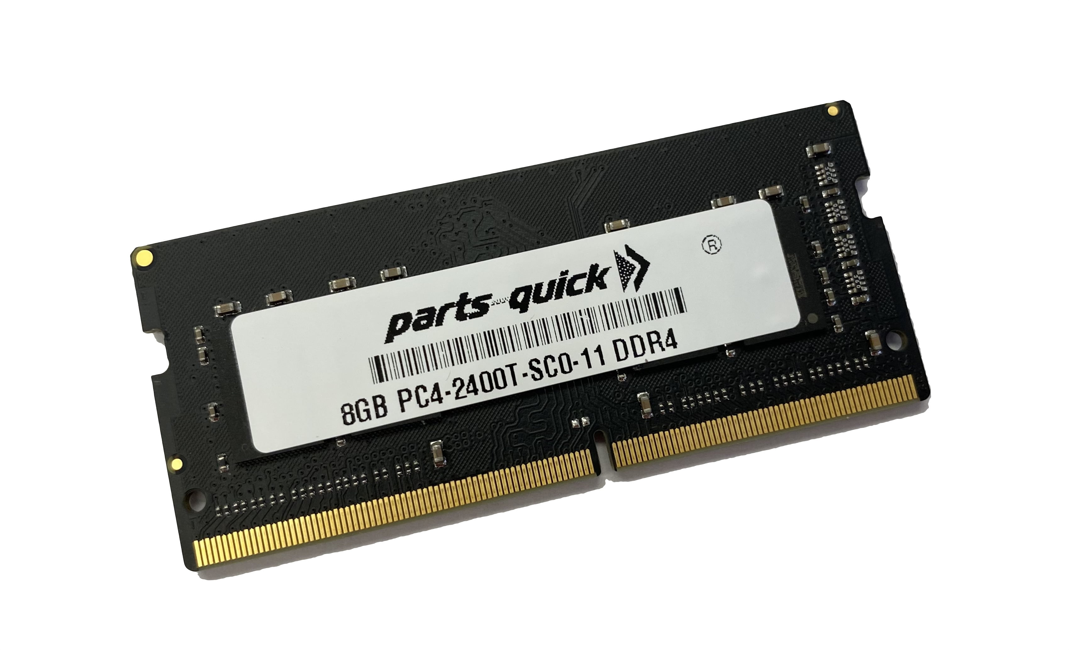 parts-quick 8GB KIT (2 X 4GB ) DDR4 2400MHz 1RX16 PC4-2400T-SC0-11