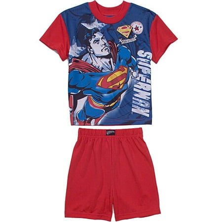 Boy's Two-Piece Superman Sleepwear Set
