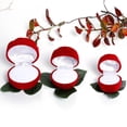 thumbnail image 4 of New Fashion Rose Head Ring Box Fine Ear Nails Box, 4 of 6