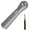 B, variant on Armory Replicas Choice Finisher Rounded Butt Cap for Staff, Spear, or Scepter - High Carbon Steel, 5" Length, Perfect for Cosplay & Reenactments