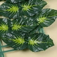 thumbnail image 3 of Valla De Privacidad Artificial Pantalla de valla de privacidad artificial Faux Hedges hojas de salvia verde impresas en color Ehuebsd Libre de BPA, 3 of 4