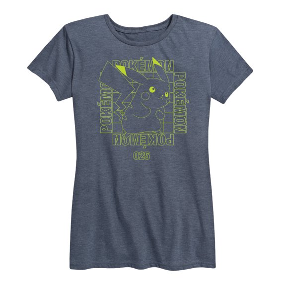 Pokémon - Battle Mode - Women's Short Sleeve Graphic T-Shirt