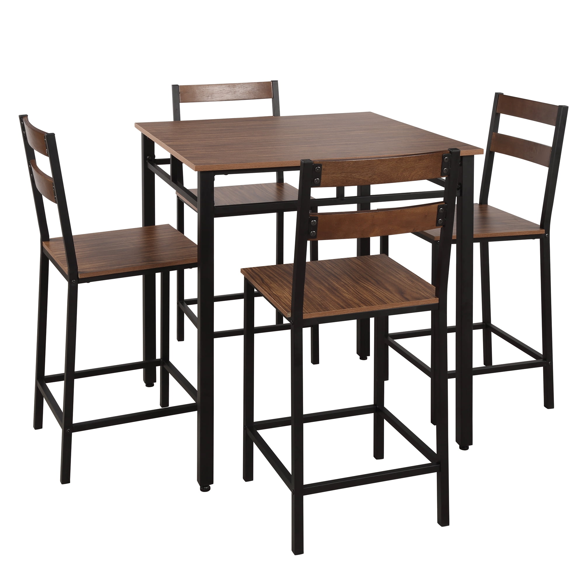 5-Piece Dining Room Table Set for 4 Person, URHOMEPRO Elegant Dining