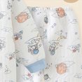 thumbnail image 5 of HFHAPW Boys Girls Pajamas Pjs Toddler 2 Piece Sleepwear Kids Winter Clothes Set Long Sleeve Top and Pants, 5 of 8