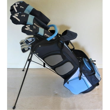 Petite Ladies Complete Golf Set - For Women 5'0"-5'5" Tall Driver, Wood, Hybrid, Irons, Putter Bag