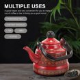 thumbnail image 4 of EeaseCA Thickened Enamel Coffee Maker Hotel Handled Water Kettle Scented Tea Container, 4 of 8