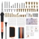 thumbnail image 2 of Soldador Eléctrico Kit De Quema De Madera Pluma De Pirograbado Herramienta De Quemador De Madera Grabado De Temperatura Ajustable Puntas De Soldador Con Bolsa De Almacenamiento 71 Unids/Set 60 W Methold HA025401-00, 2 of 6