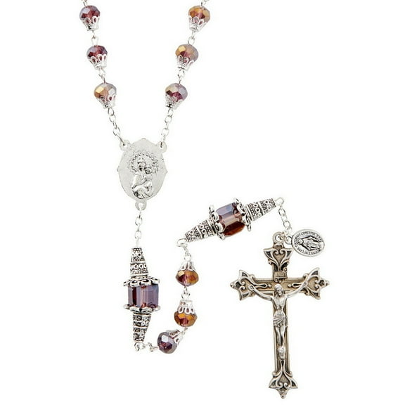 Amethyst Duomo Di Milano Rosary