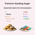 thumbnail image 5 of Bakerpan 2 Pack Blue Sanding Sugar for Baking & Cookie Decorating - 5 Ounce Edible Blue Sugar Sprinkles for Cookies, Cakes, Cocktails (Made In USA), 5 of 5