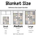 thumbnail image 7 of Cat Mom Gifts Blanket , Cat Lover Gifts for Women, Cat Gifts for Cat Lovers, Gifts for Cat Lovers, Cat Mom Gifts for Women, Funny Cat Themed Gifts, Cat Lady Gifts, Best Cat Mom Gifts Cat Mom, 7 of 7