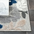 thumbnail image 5 of SAFAVIEH Cabana Annandale Floral Indoor/Outdoor Area Rug, Grey/Blue, 5'3" x 7'7", 5 of 14